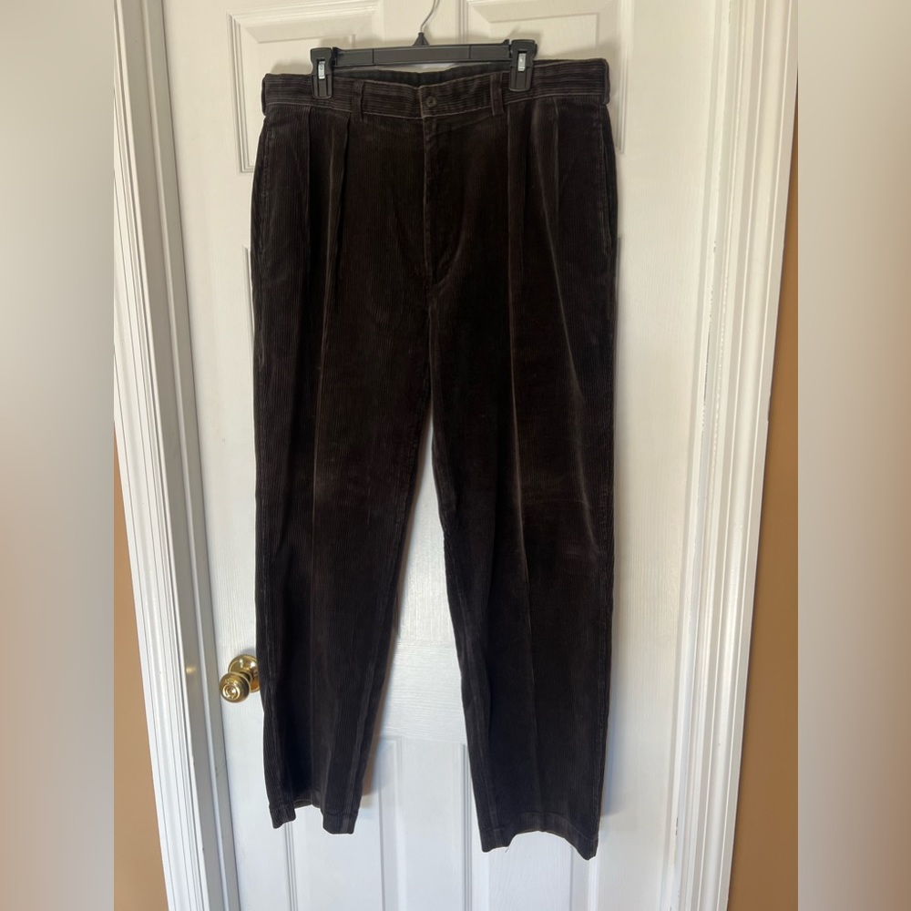 Polo Ralph Lauren Dark Brown Corduroy Pant Size 36